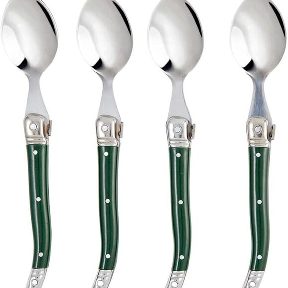 Green Charcuterie Spoon Set - Comfort and Joy/NIB - Picture 3 of 11